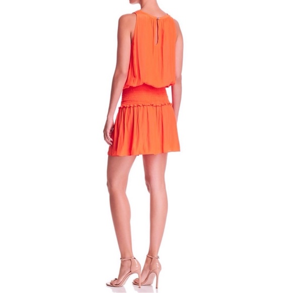 Ramy brook orange‎ brior bianca dress Small NWT - Picture 2 of 16